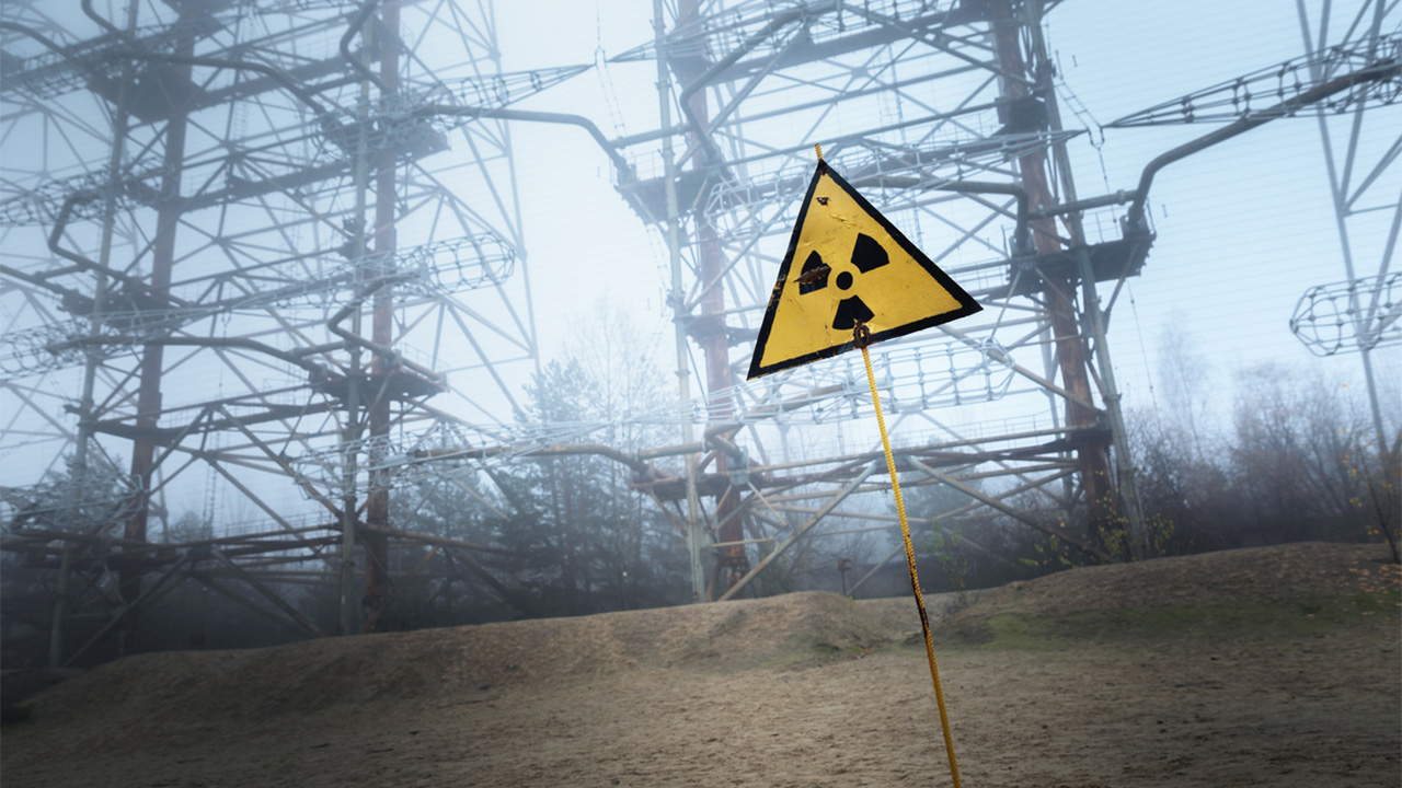 Russian forces dug trenches in the highly radioactive ‘Red Forest’ of Chernobyl