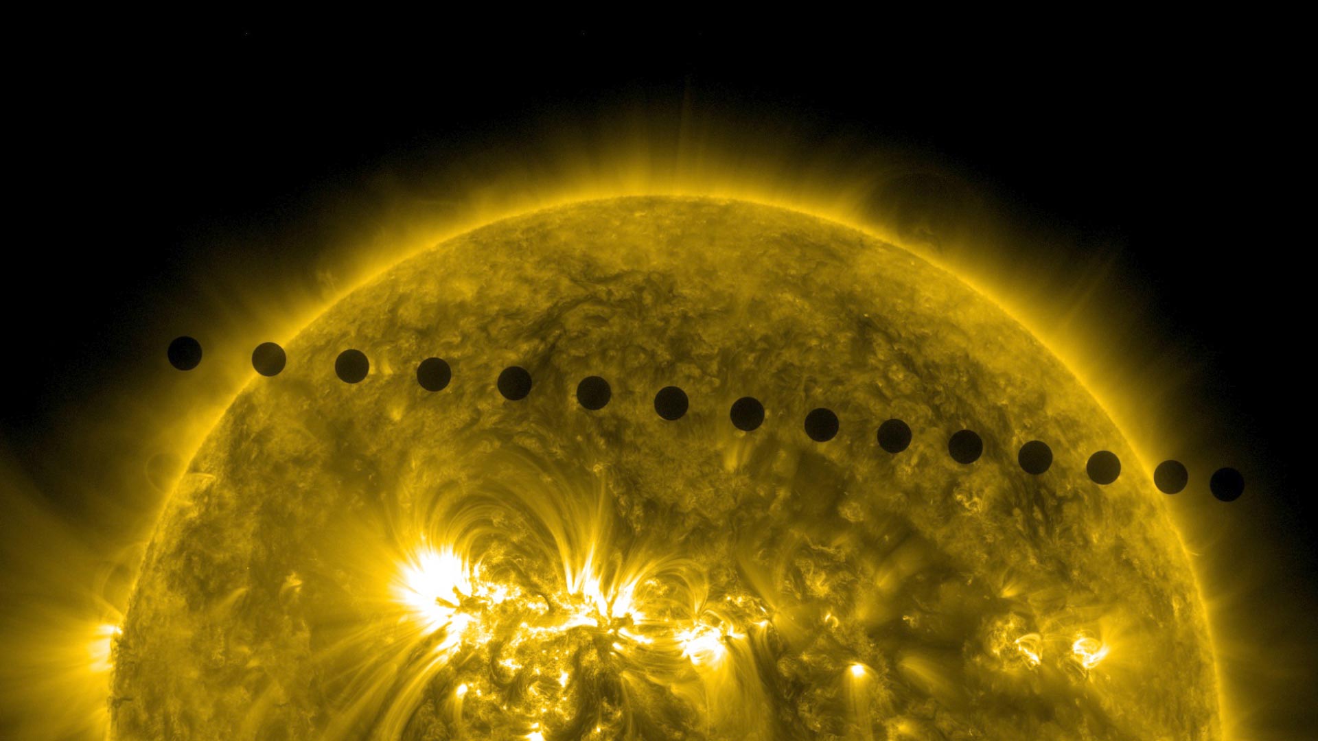 Why does Venus rotate slowly, despite the strong gravitational force of the Sun