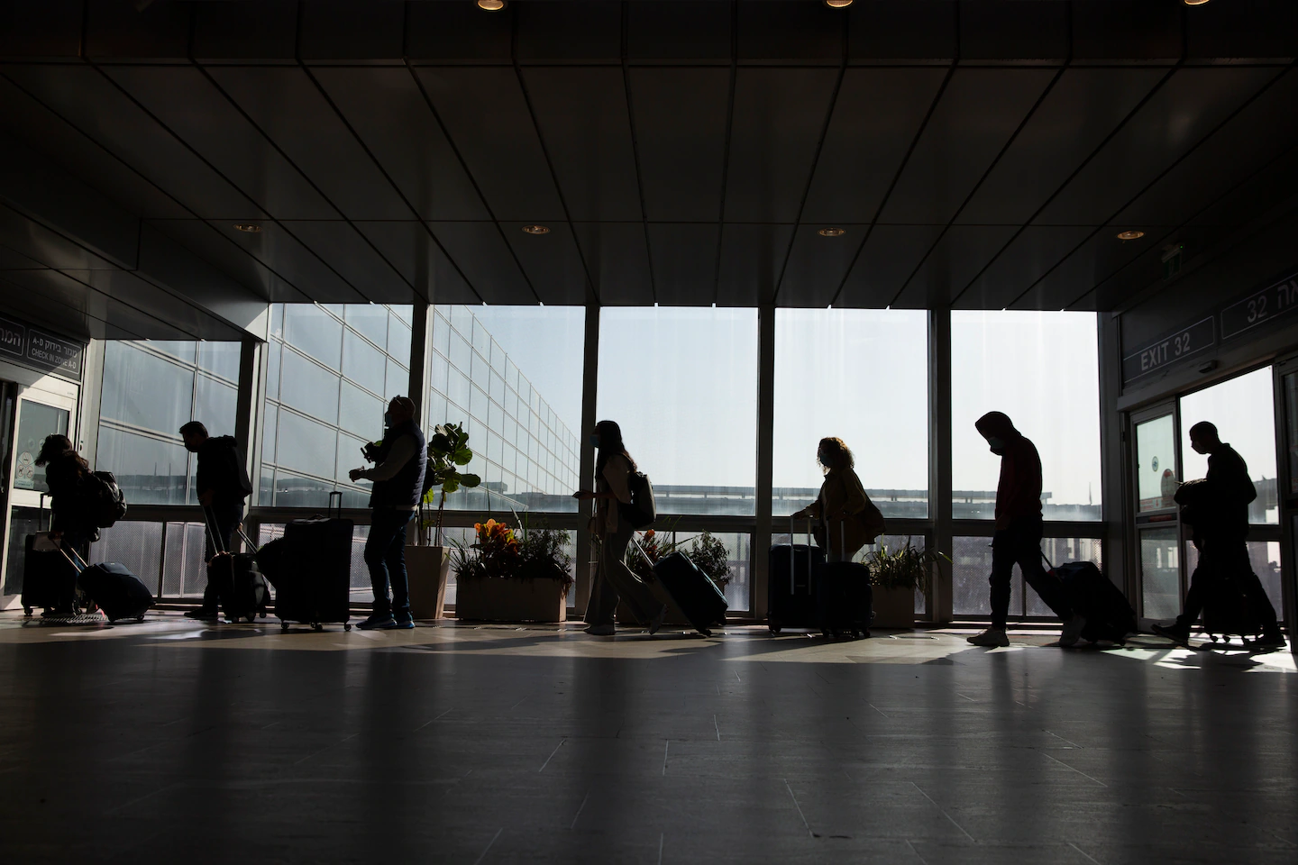 Bedlam at Israel’s Ben Gurion Airport after passengers crossed with an unexploded ordnance