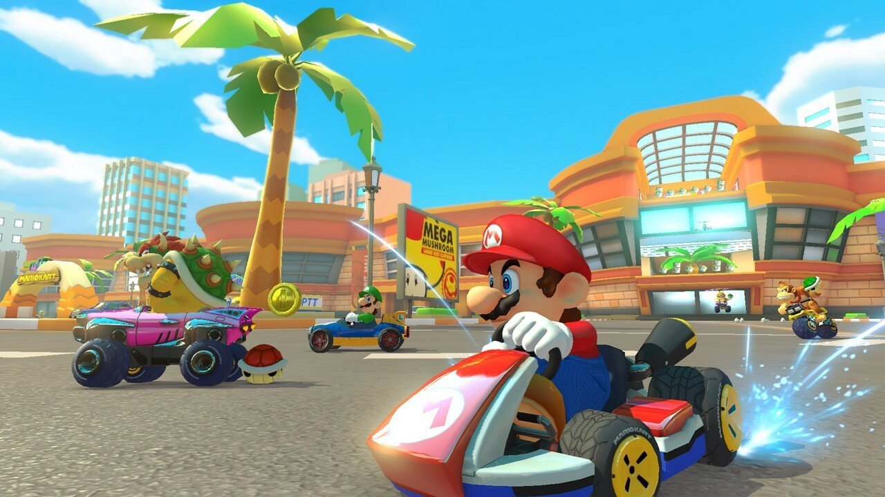 Random: Mario Kart 8 Deluxe Players Really Want Nintendo to “Repair” Coconut Mall