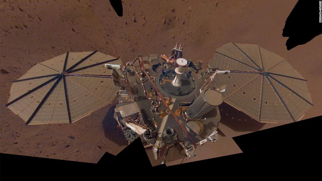 Dust-covered solar panels mean the end of NASA’s Mars probe mission