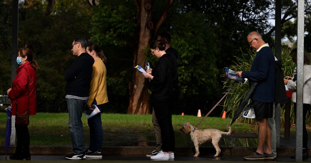 Australia election live updates: Voters decide Scott Morrison’s fate