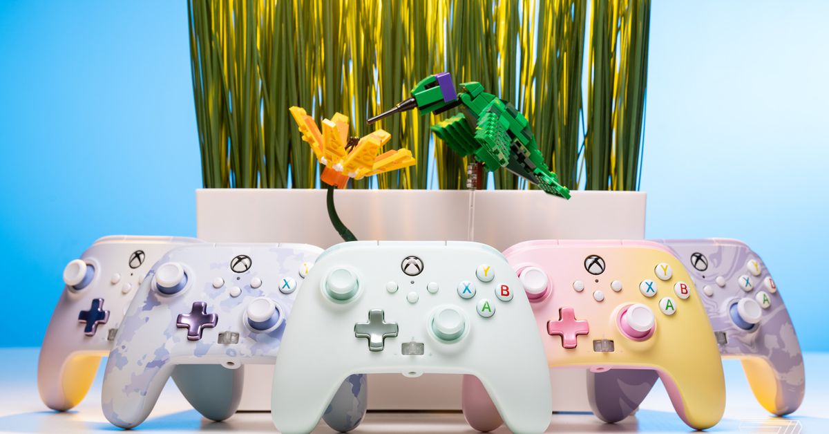 Hands-on with PowerA’s new pastel-colored controllers for Xbox and PC