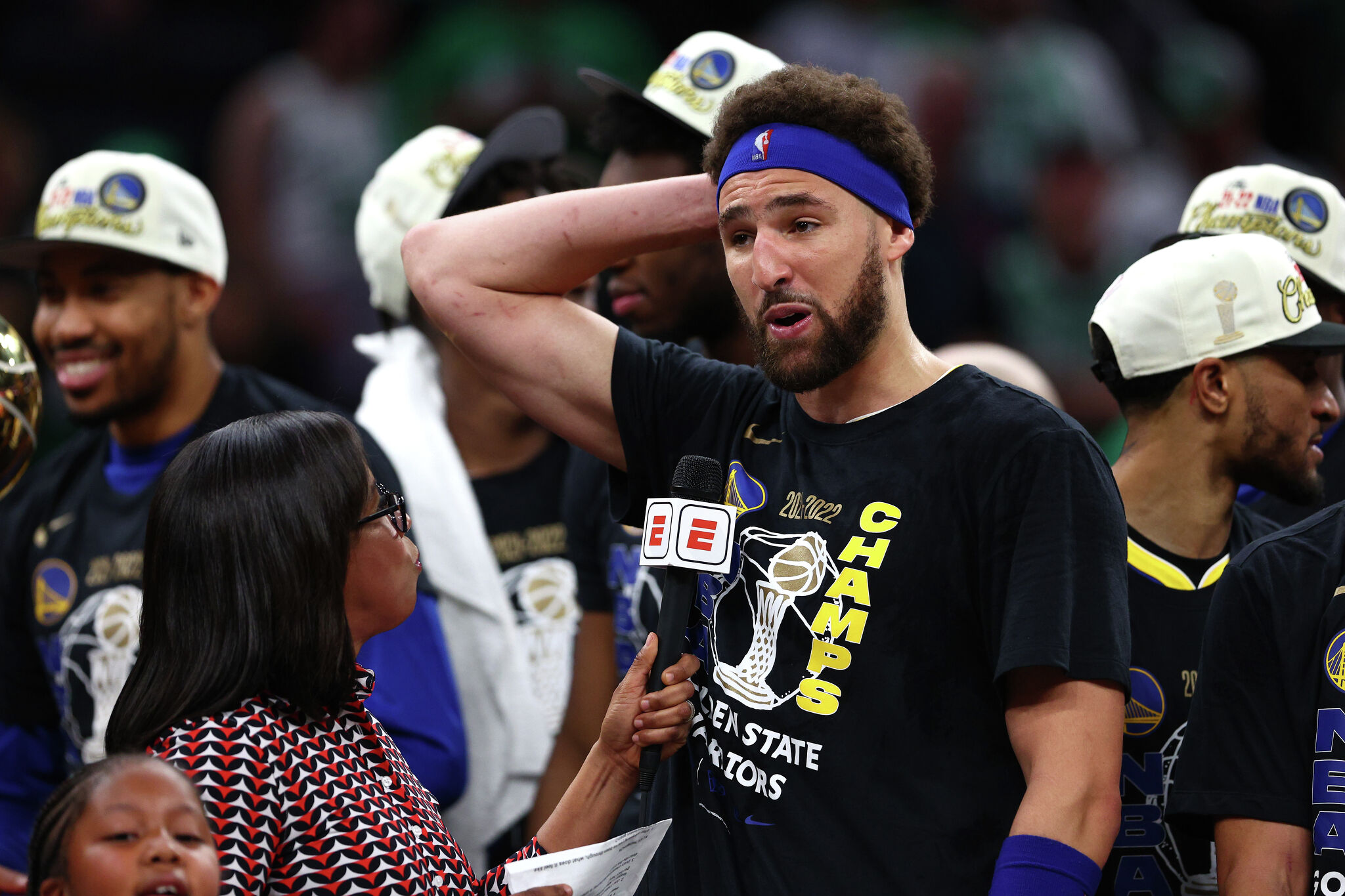 Warriors’ Klay Thompson calls Grizzlies player ‘freakin’ bum’ after winning NBA Finals