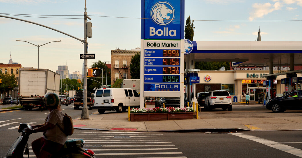 US gas prices fall below  a gallon, says AAA