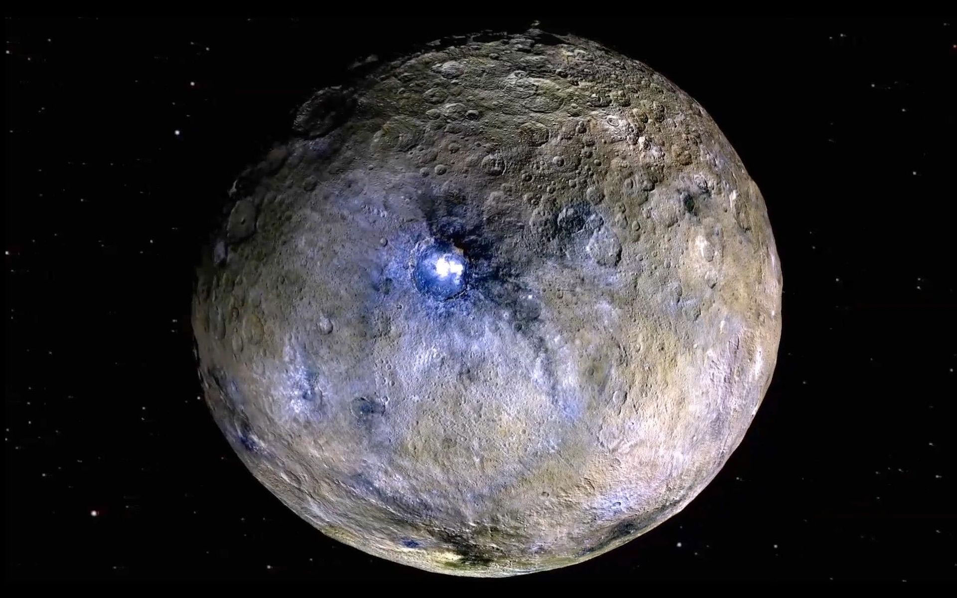 Scientists determine the source of the unexpected geological activity of the planet Ceres