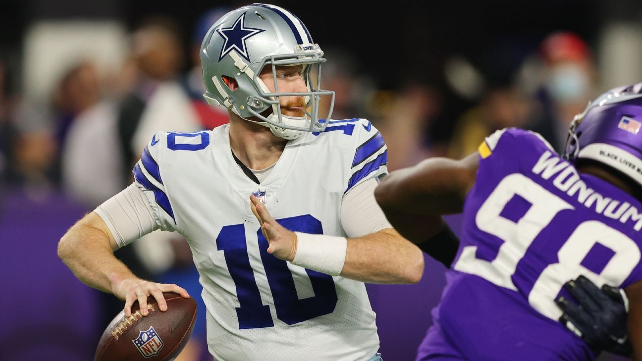 Cooper Rush says the Dallas Cowboys are ‘ready for a coup’ as they step in to injure Dak Prescott