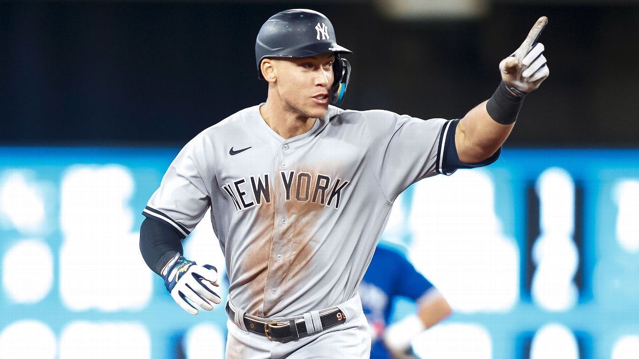 The Yankees’ Aaron Judge closes out the historic season with the AL MVP award