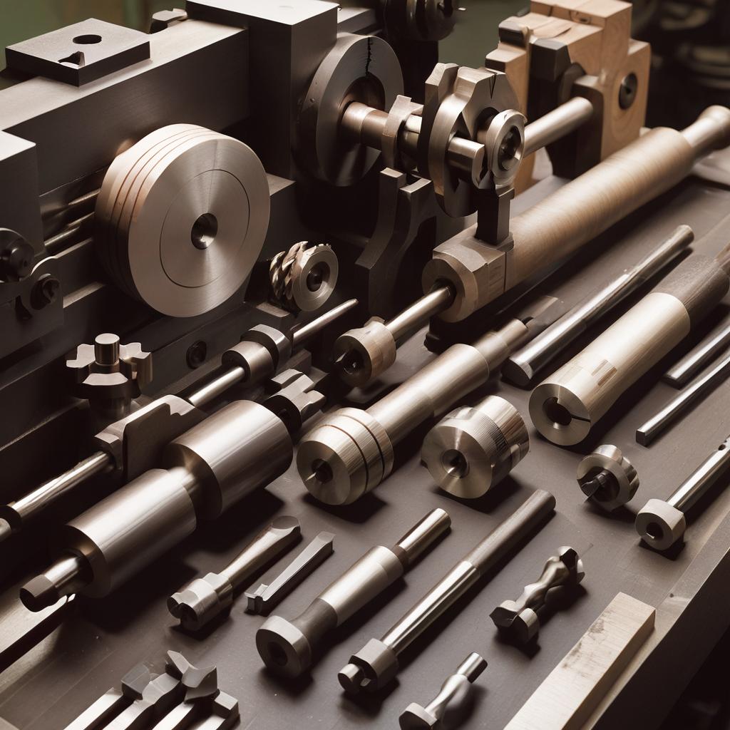 What are the tools used in lathe?